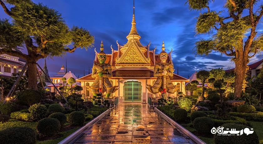  معبد آرون شهر تایلند کشور بانکوک