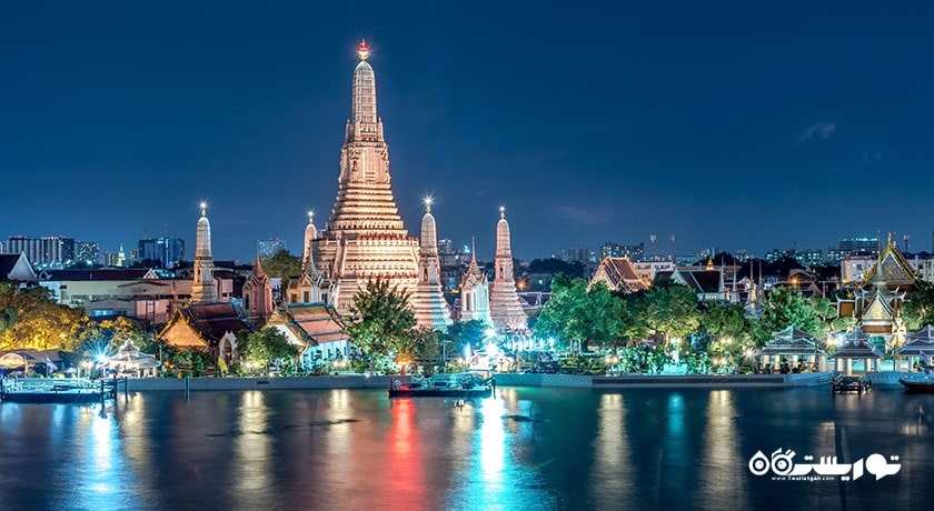  معبد آرون شهر تایلند کشور بانکوک