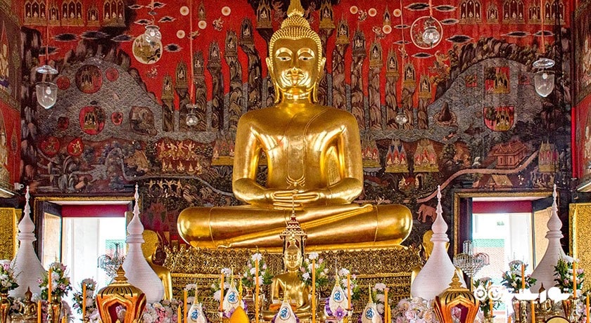  معبد ساکت شهر تایلند کشور بانکوک