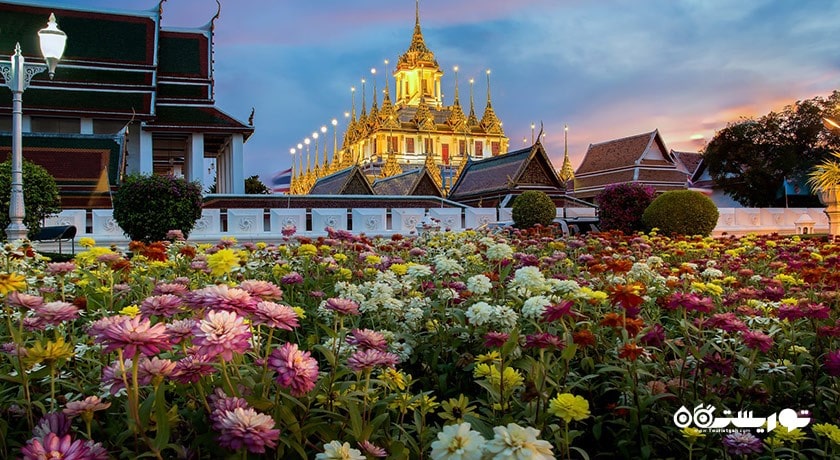  معبد لوها پراسات شهر تایلند کشور بانکوک