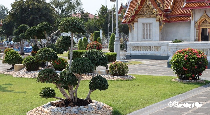  معبد بنچامابوپیت شهر تایلند کشور بانکوک