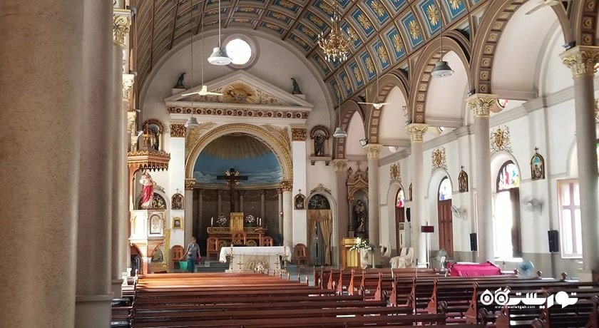  کلیسای سانتا کروز شهر تایلند کشور بانکوک