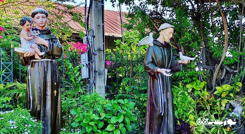  کلیسای سانتا کروز شهر تایلند کشور بانکوک