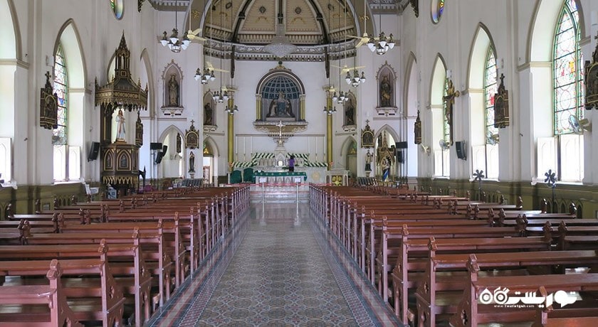  کلیسای مقدس روساری شهر تایلند کشور بانکوک