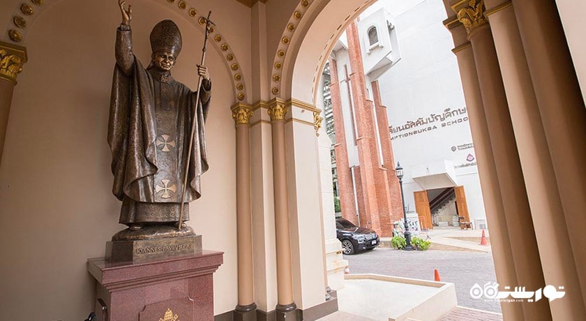  کلیسای جامع اسامپشن شهر تایلند کشور بانکوک