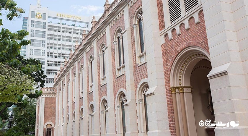  کلیسای جامع اسامپشن شهر تایلند کشور بانکوک