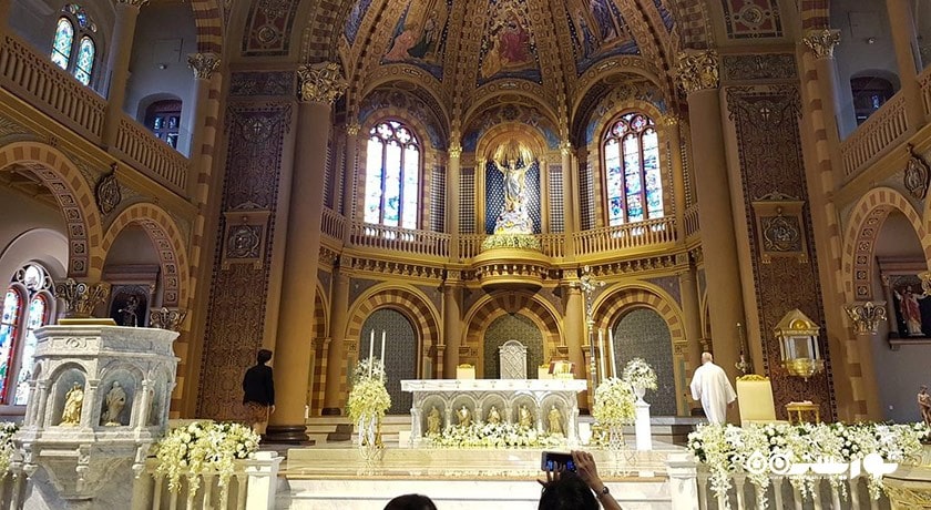  کلیسای جامع اسامپشن شهر تایلند کشور بانکوک