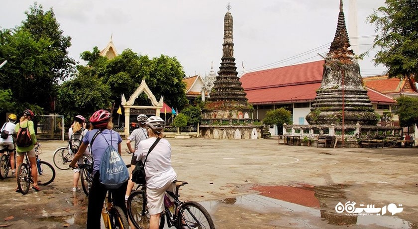 سرگرمی دوچرخه سواری در بانکوک شهر تایلند کشور بانکوک
