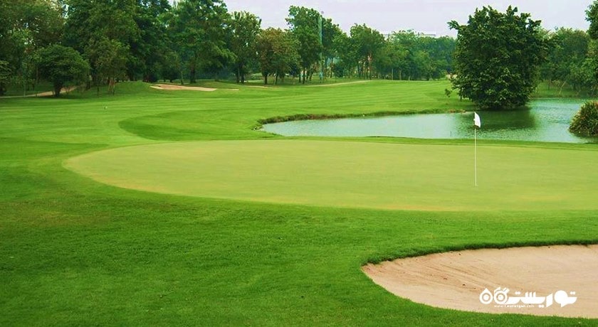 سرگرمی گلف در بانکوک شهر تایلند کشور بانکوک