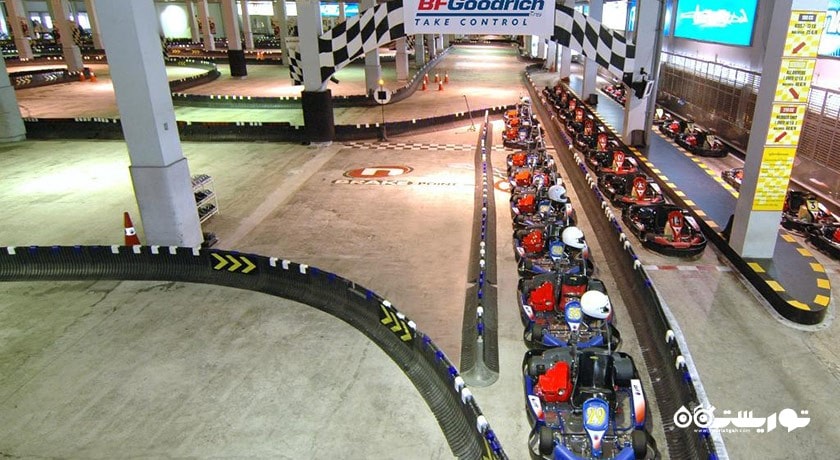 سرگرمی کارتینگ در بانکوک شهر تایلند کشور بانکوک