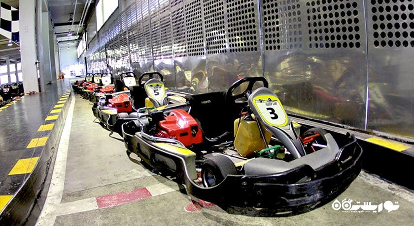 سرگرمی کارتینگ در بانکوک شهر تایلند کشور بانکوک