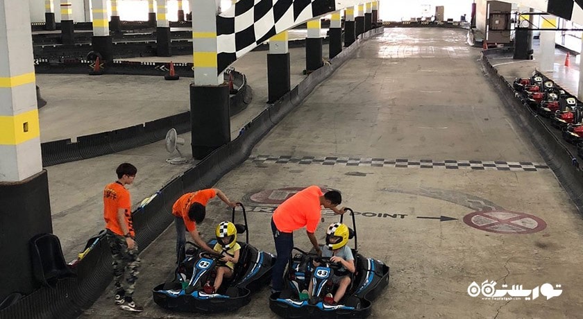 سرگرمی کارتینگ در بانکوک شهر تایلند کشور بانکوک