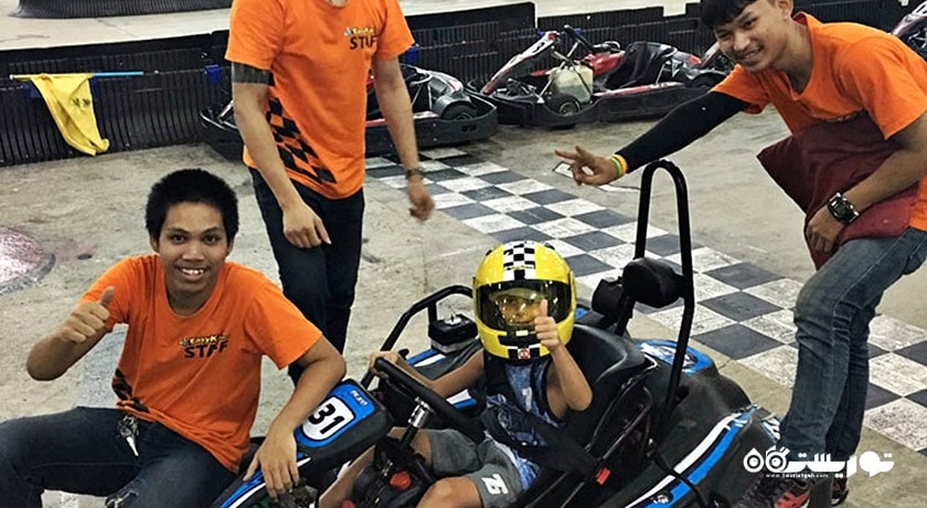 سرگرمی کارتینگ در بانکوک شهر تایلند کشور بانکوک