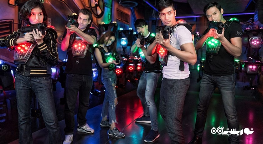 سرگرمی لازگام در بانکوک شهر تایلند کشور بانکوک