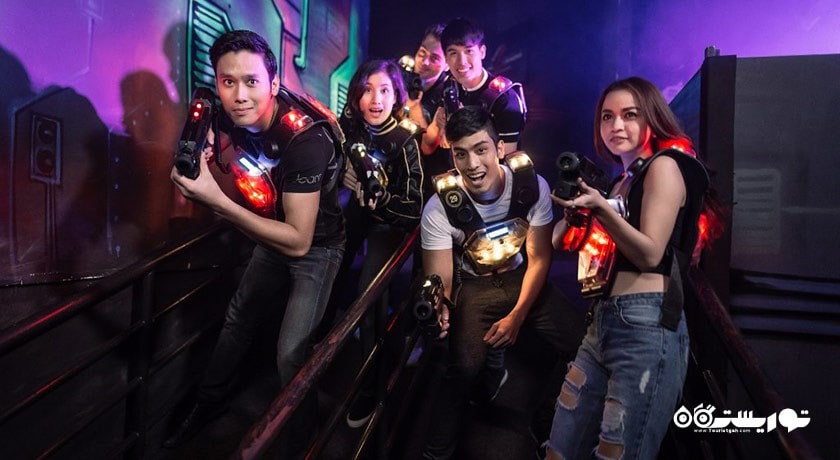 سرگرمی لازگام در بانکوک شهر تایلند کشور بانکوک