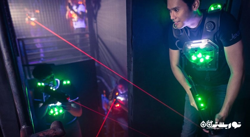 سرگرمی لازگام در بانکوک شهر تایلند کشور بانکوک