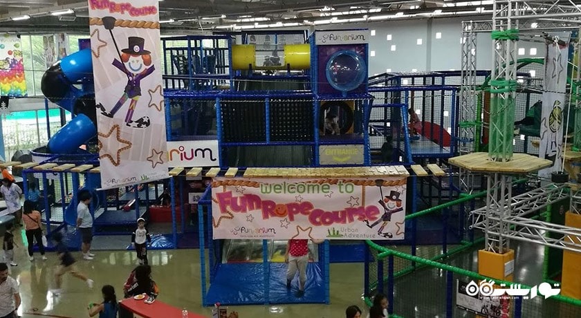 سرگرمی زمین بازی سرپوشیده فاناریوم شهر تایلند کشور بانکوک