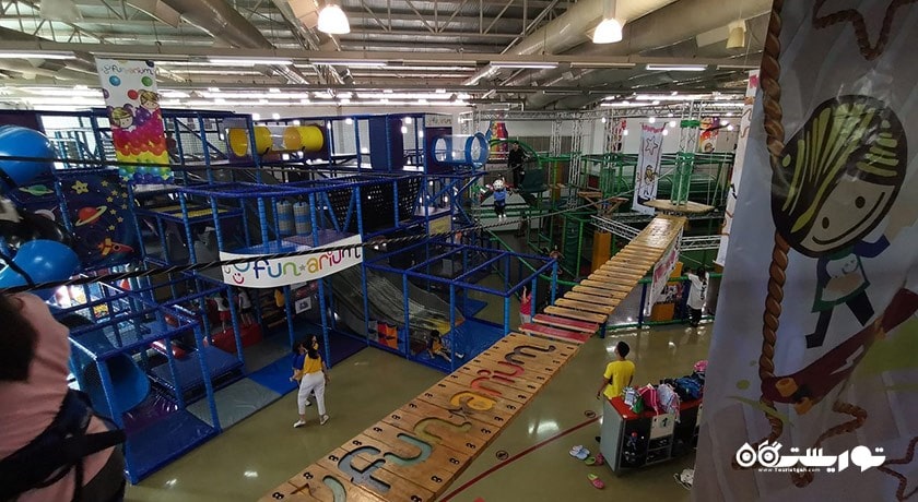 سرگرمی زمین بازی سرپوشیده فاناریوم شهر تایلند کشور بانکوک