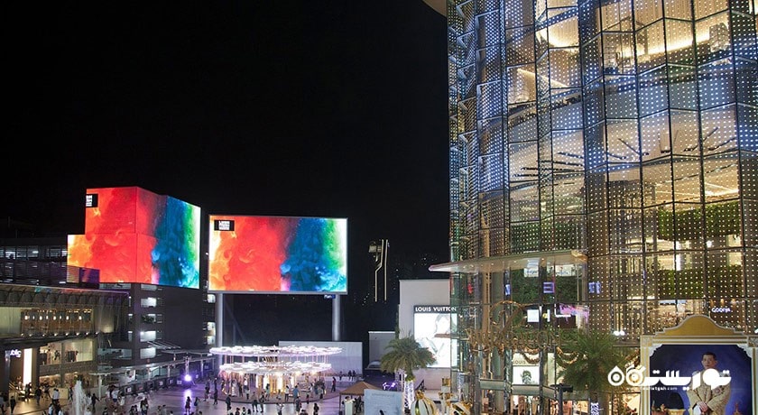 مرکز خرید مرکز خرید سیام پاراگون شهر تایلند کشور بانکوک