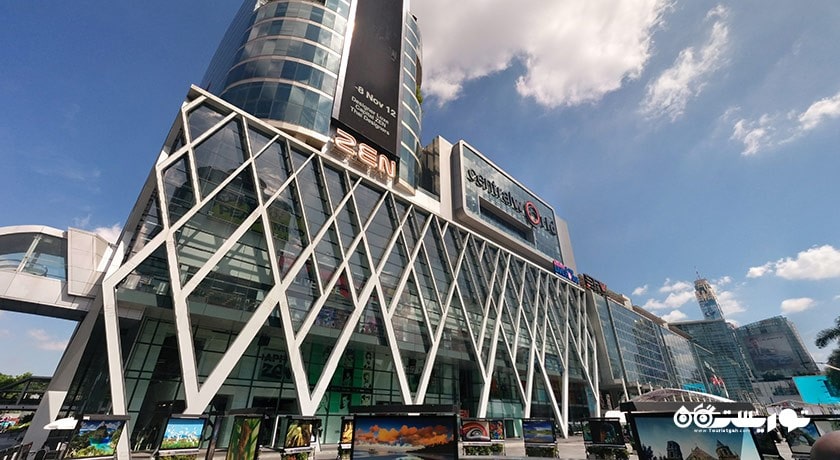 مرکز خرید مرکز خرید سنترال ورلد شهر تایلند کشور بانکوک