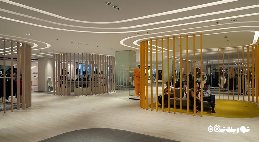 مرکز خرید مرکز خرید سنترال ورلد شهر تایلند کشور بانکوک