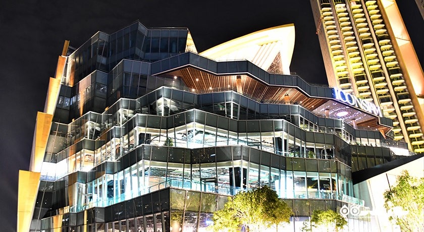 مرکز خرید مرکز خرید آیکون سیام شهر تایلند کشور بانکوک