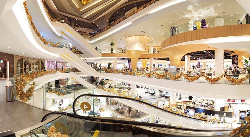 مرکز خرید مرکز خرید آیکون سیام شهر تایلند کشور بانکوک