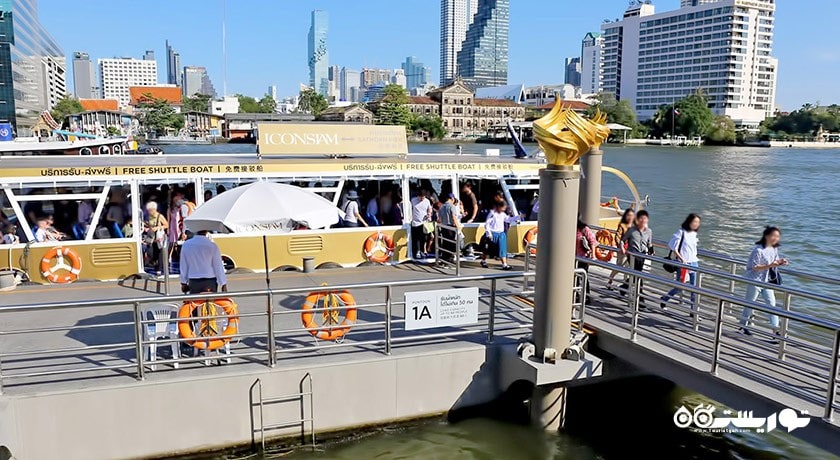 مرکز خرید مرکز خرید آیکون سیام شهر تایلند کشور بانکوک