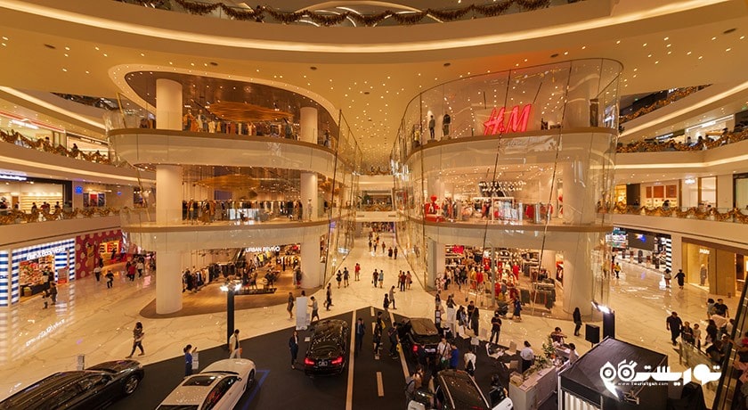 مرکز خرید مرکز خرید آیکون سیام شهر تایلند کشور بانکوک