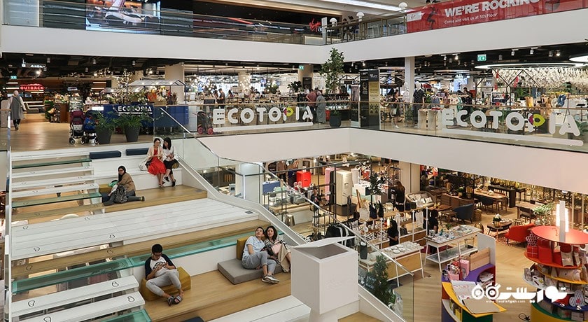 مرکز خرید مرکز خرید سیام دیسکاوری شهر تایلند کشور بانکوک