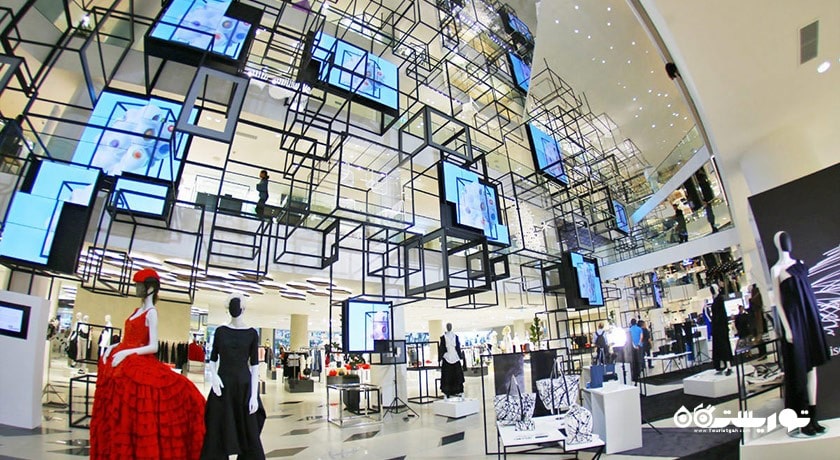 مرکز خرید مرکز خرید سیام دیسکاوری شهر تایلند کشور بانکوک