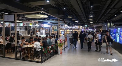 مرکز خرید مرکز خرید سیام دیسکاوری شهر تایلند کشور بانکوک