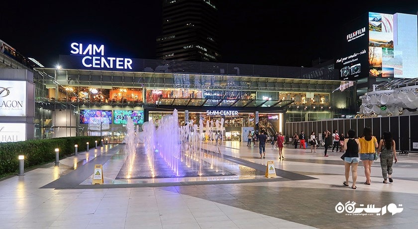 مرکز خرید مرکز خرید سیام شهر تایلند کشور بانکوک