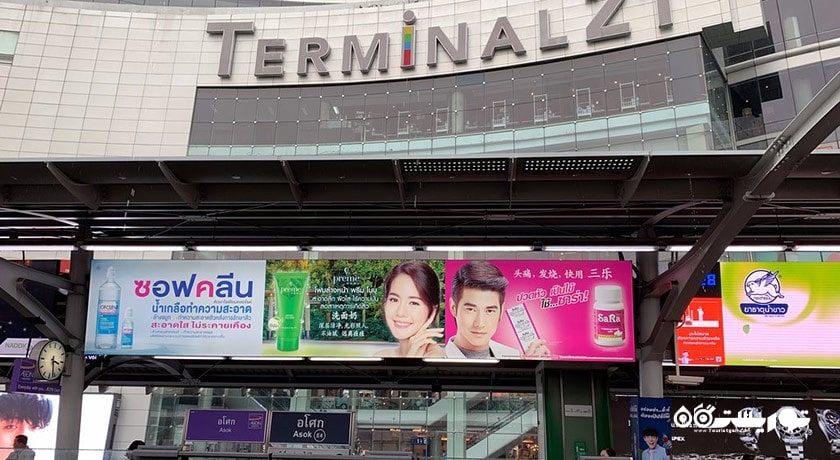 مرکز خرید مرکز خرید ترمینال 21 بانکوک شهر تایلند کشور بانکوک