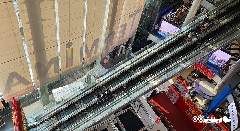 مرکز خرید مرکز خرید ترمینال 21 بانکوک شهر تایلند کشور بانکوک