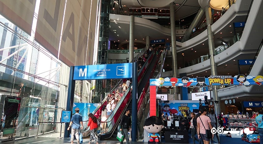 مرکز خرید مرکز خرید ترمینال 21 بانکوک شهر تایلند کشور بانکوک