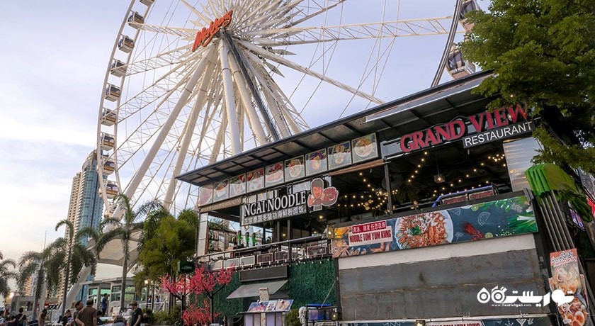 مرکز خرید مرکز خرید آسیاتیک شهر تایلند کشور بانکوک