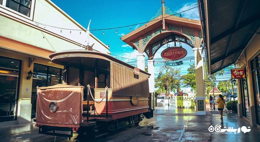 مرکز خرید مرکز خرید آسیاتیک شهر تایلند کشور بانکوک