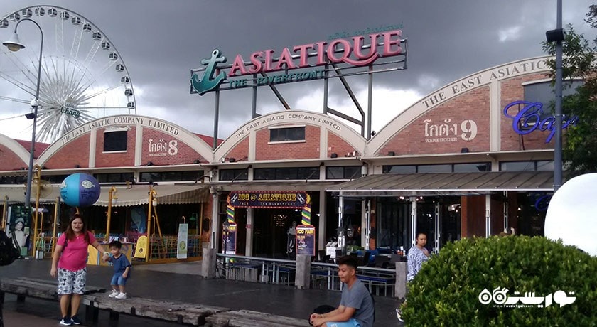 مرکز خرید مرکز خرید آسیاتیک شهر تایلند کشور بانکوک