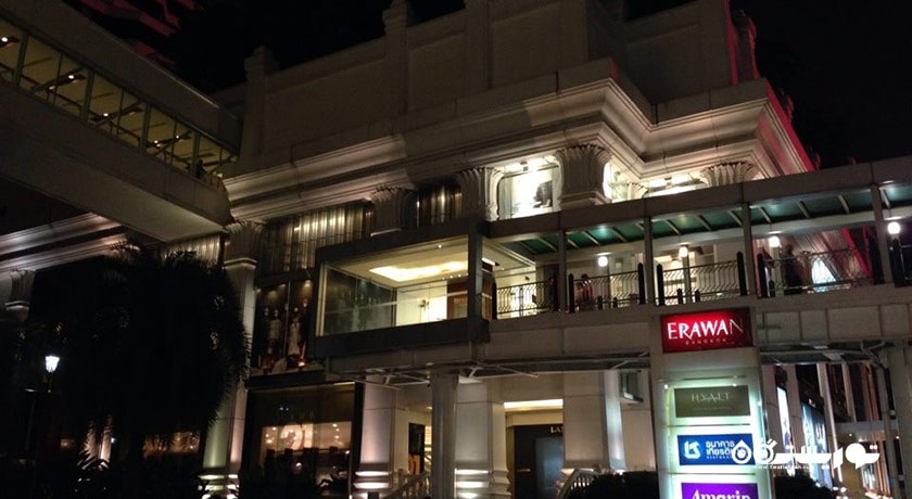 مرکز خرید مرکز خرید اراوان بانکوک شهر تایلند کشور بانکوک