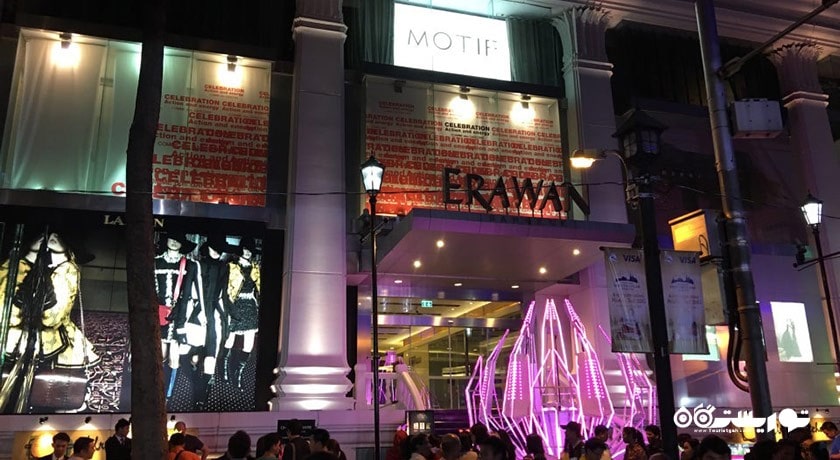 مرکز خرید مرکز خرید اراوان بانکوک شهر تایلند کشور بانکوک