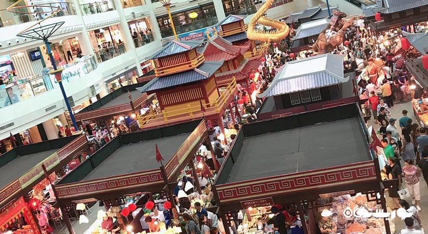 مرکز خرید مرکز خرید سیکان اسکوئر شهر تایلند کشور بانکوک