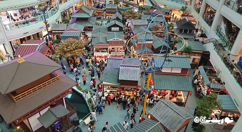 مرکز خرید مرکز خرید سیکان اسکوئر شهر تایلند کشور بانکوک