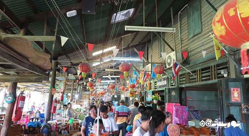 مرکز خرید بازار کلونگ سوان 100 ساله شهر تایلند کشور بانکوک