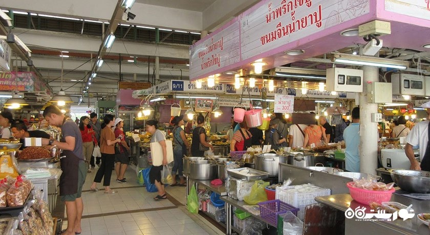 مرکز خرید بازار اور تور کور شهر تایلند کشور بانکوک
