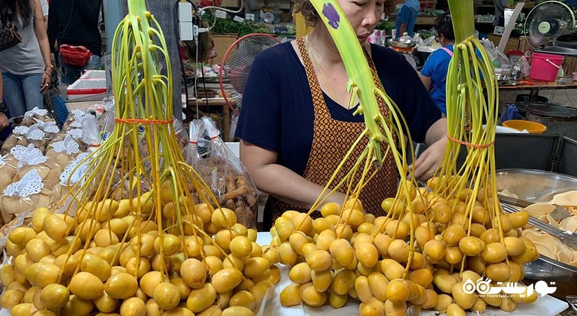 مرکز خرید بازار شناور کلونگ لات مایوم شهر تایلند کشور بانکوک