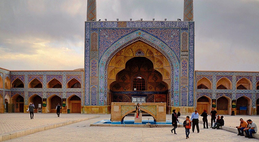  مسجد جامع اصفهان (مسجد جمعه یا عتیق) شهرستان اصفهان استان اصفهان