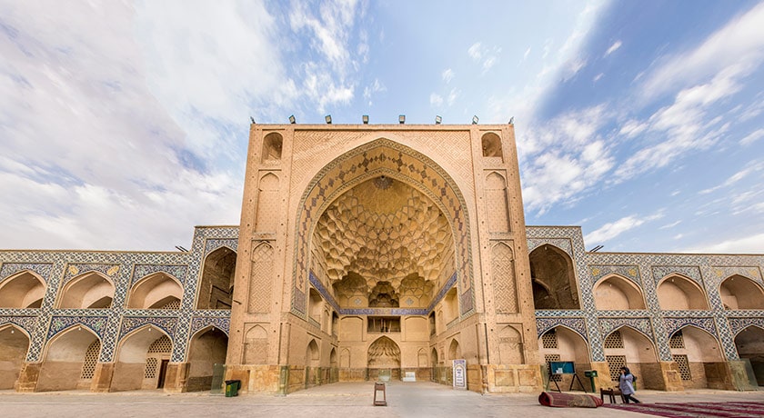  مسجد جامع اصفهان (مسجد جمعه یا عتیق) شهرستان اصفهان استان اصفهان