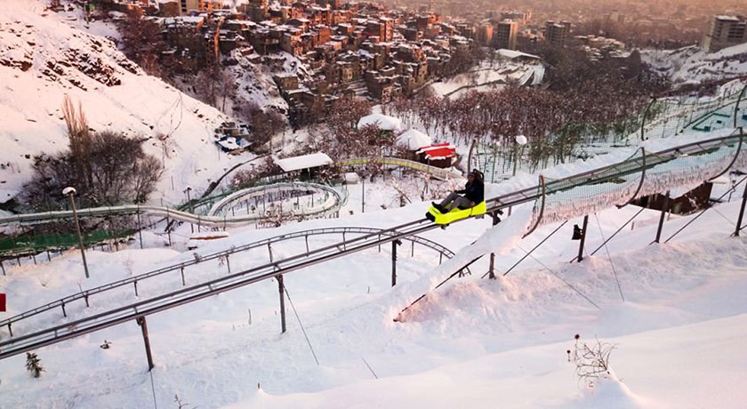  مجتمع تفریحی سورتمه تهران (سورتمه دربند) شهر تهران استان تهران