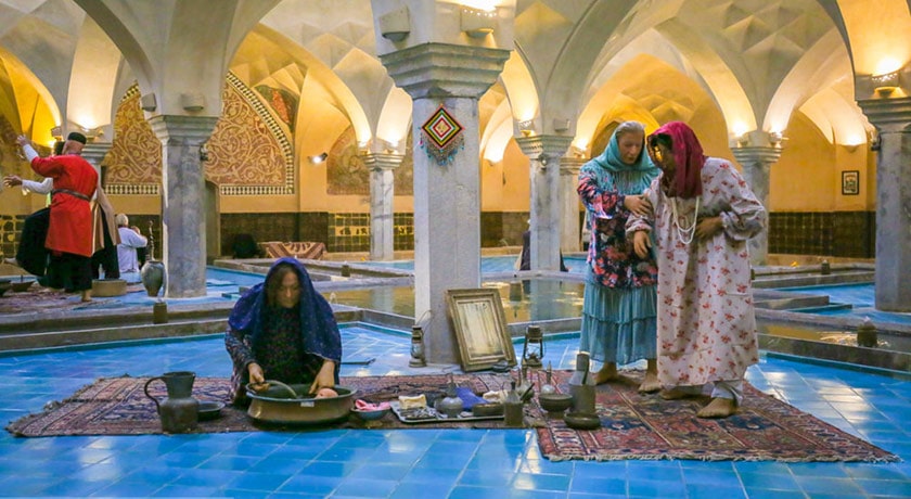  حمام رهنان شهرستان اصفهان استان اصفهان